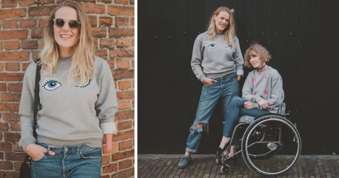A Fashion Shoot With Two Disabled Models!