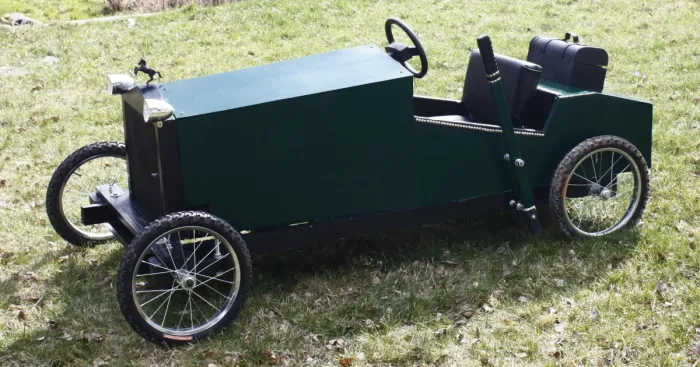 My Son Loves Vintage Cars, So I Made Him This Electric Replica From 20s
