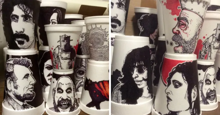 I Draw On Cups