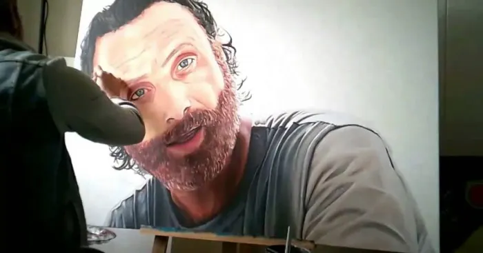 The Walking Dead Timelapse By Milord