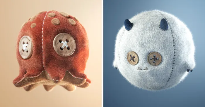 I Designed Stuffed Magical Creatures