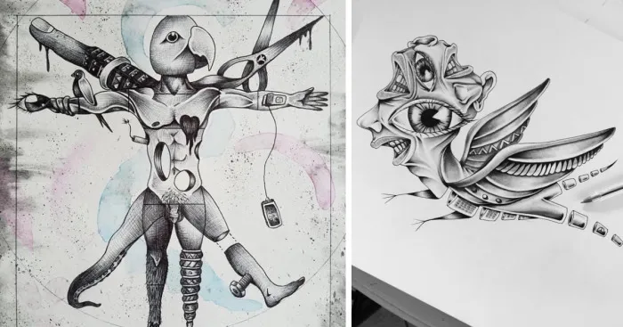 I Turn My Anxiety Into Surrealistic Art