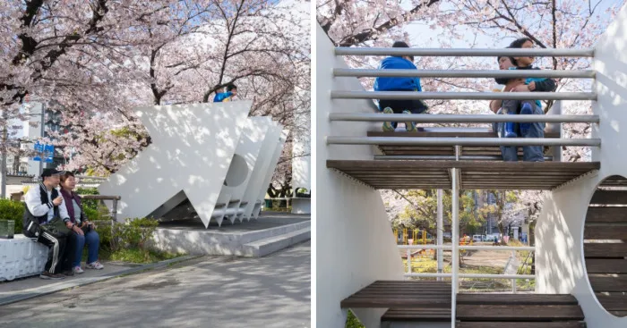Public Playground In Sumida Park, Asakusa, Tokyo