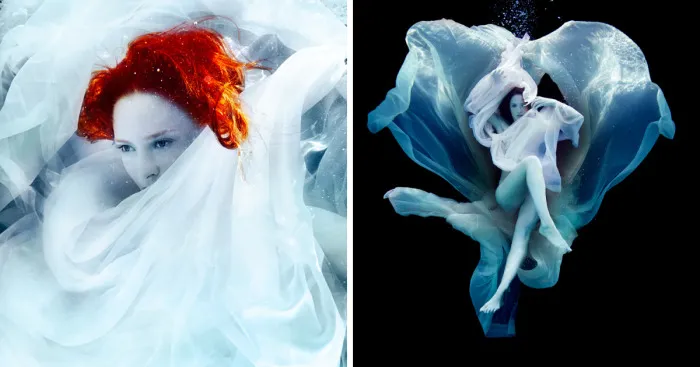 This Photographer Creates Magic Underwater With His "Fire In The Sky" Series