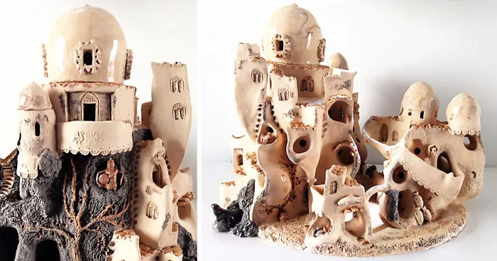I Create Ceramic Villages Inspired By Sardinian Traditions
