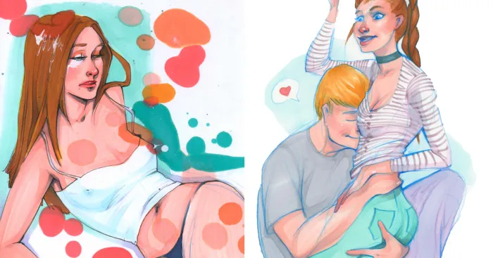 I Draw Cheeky Babes With Copic Markers