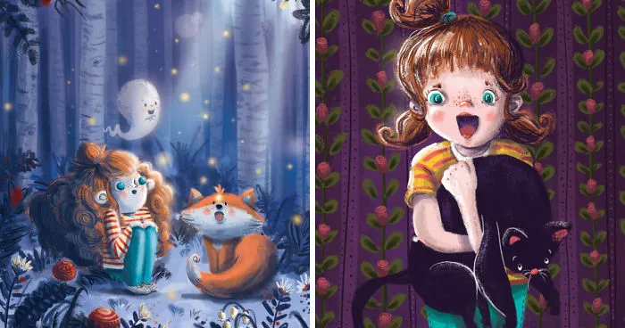 I'm A Children's Illustrator With OCD Who Loves Cats, And Is Banned From Buying Nutella