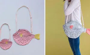 Fun Fish Bags That Also Have Fish-Like Insides