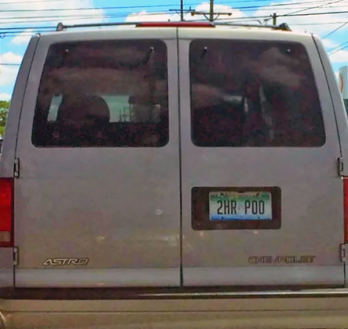 My Wife Said This License Plate Made Her Think Of Me