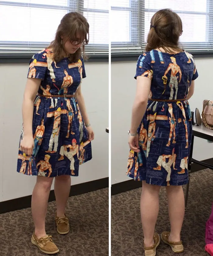 Not What My Husband Had In Mind When I Told Him I Made A Sexy Dress