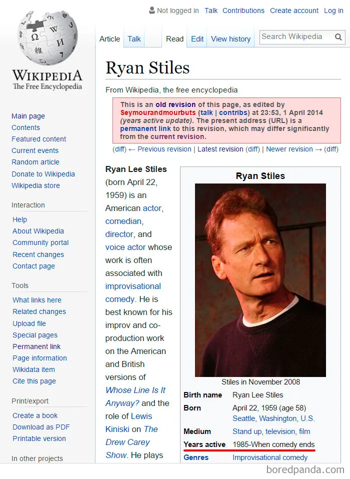 64 Of The Funniest Wikipedia Edits By Internet Vandals