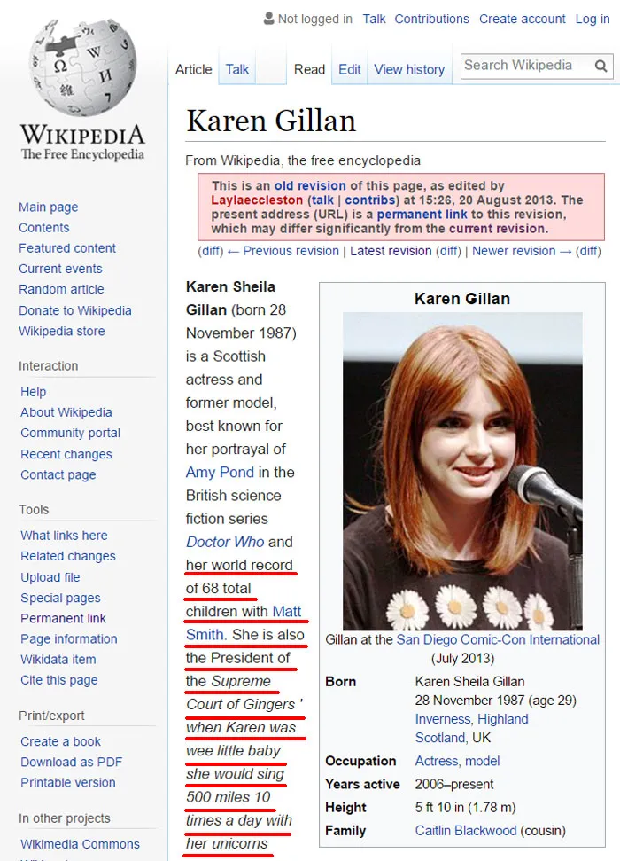 64 Of The Funniest Wikipedia Edits By Internet Vandals