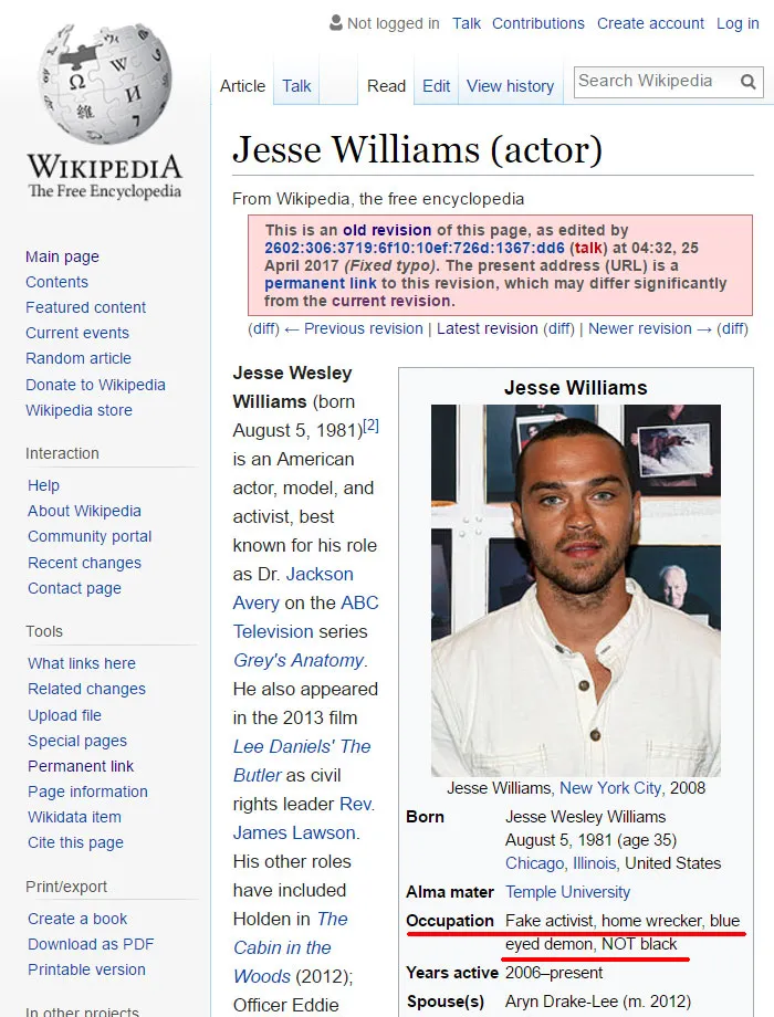64 Of The Funniest Wikipedia Edits By Internet Vandals