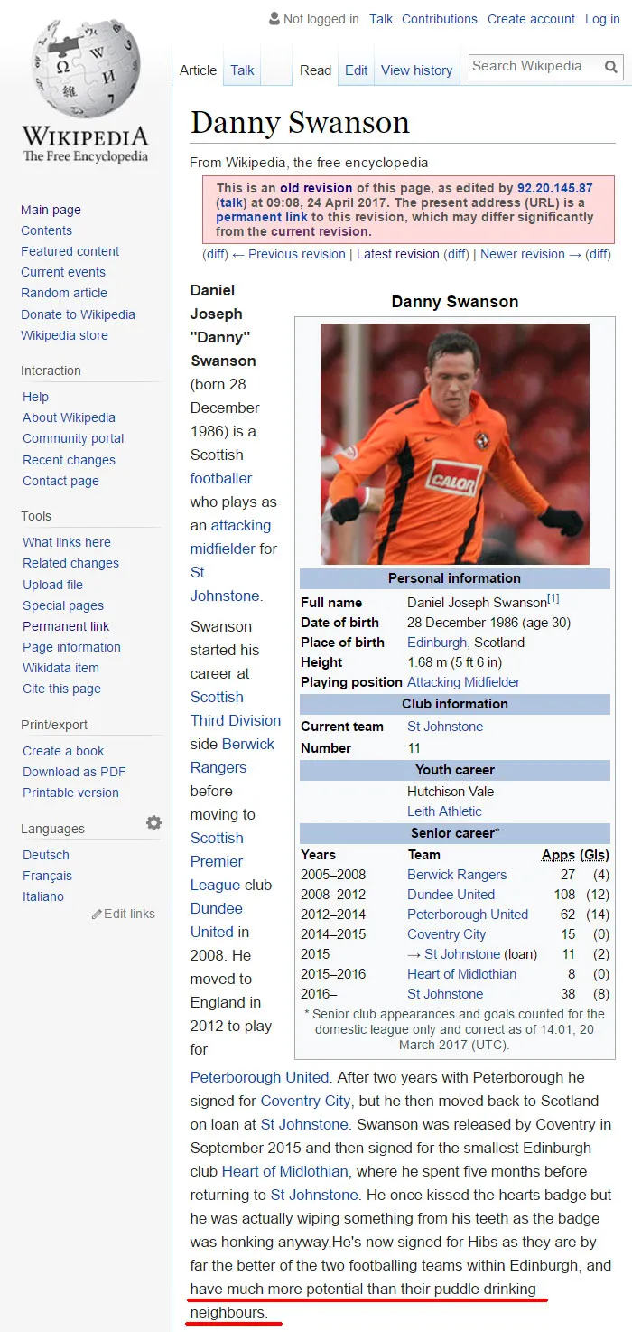 64 Of The Funniest Wikipedia Edits By Internet Vandals