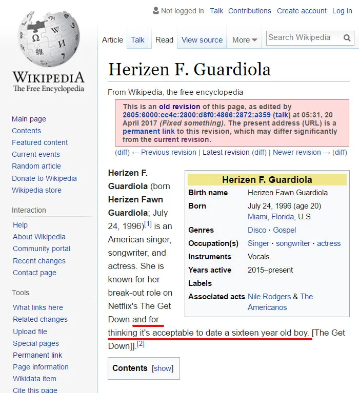 64 Of The Funniest Wikipedia Edits By Internet Vandals