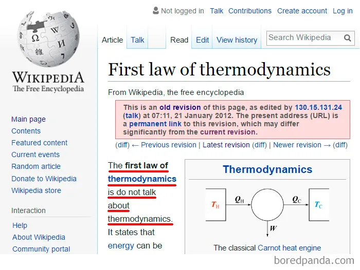 64 Of The Funniest Wikipedia Edits By Internet Vandals