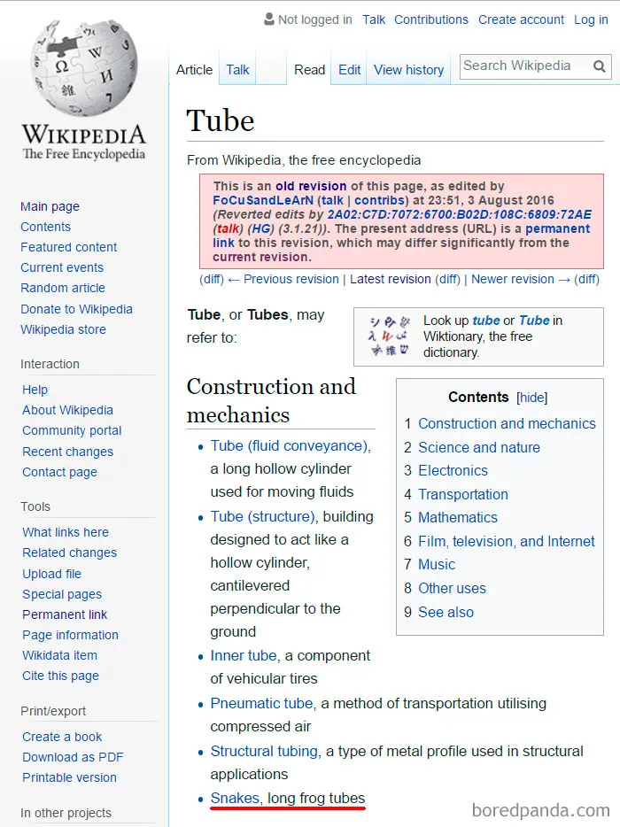 64 Of The Funniest Wikipedia Edits By Internet Vandals