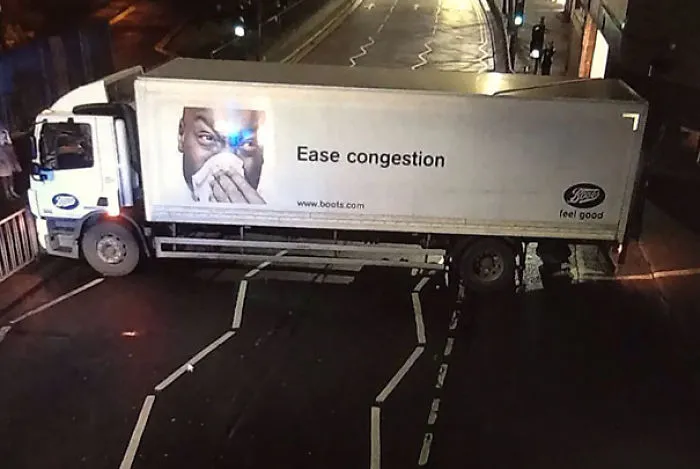More Unfortunately This Lorry Is Doing Anything, But...