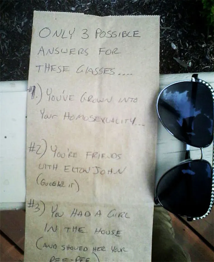 Friend's Mom Left Him A Note