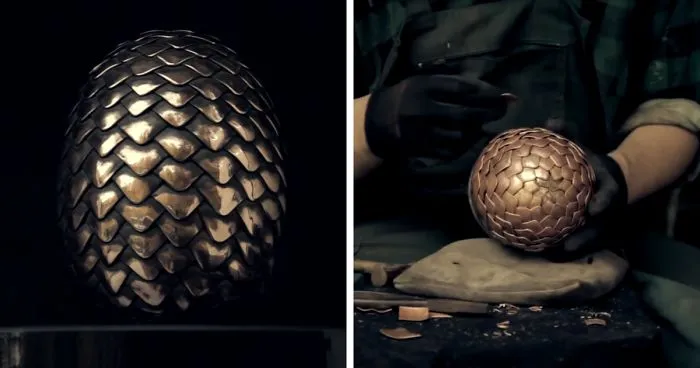 Making Game Of Thrones Dragon Egg