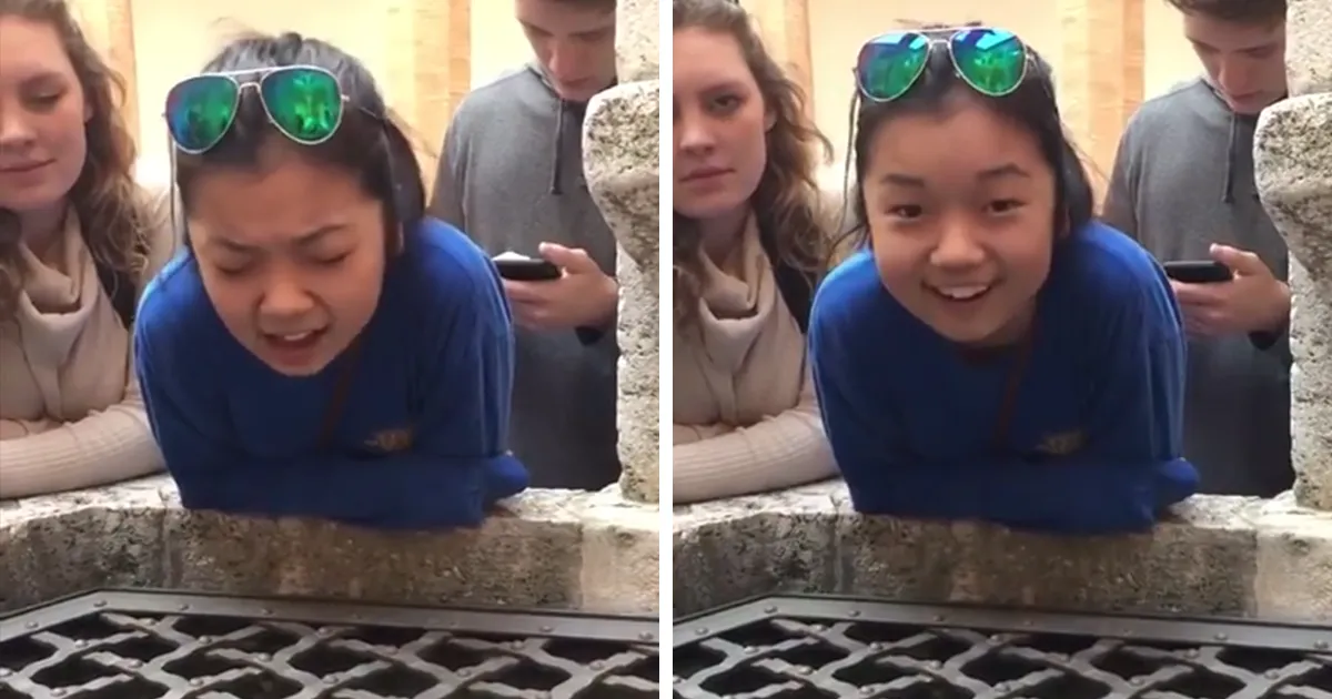 Esta chica de 17 años cantando Hallelujah en un pozo se ha vuelto viral porque... ¡sólo hay que verlo!
