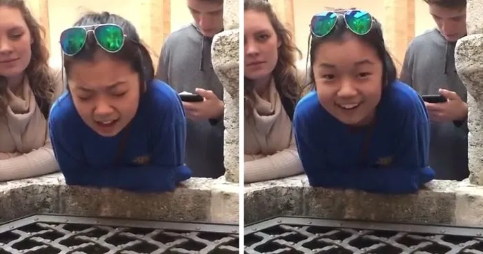 This 17-Year-Old Girl Singing Hallelujah Into A Well Is Going Viral Because, Well, Just Watch It