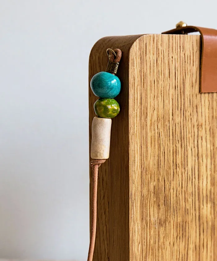 I'm Reconnecting With Nature By Creating Wood And Ceramic Mosaic Bags