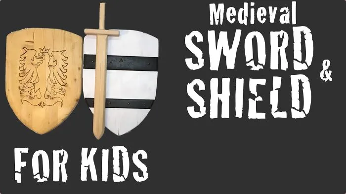 Meddieval Sword And Shield For Kids To Play With