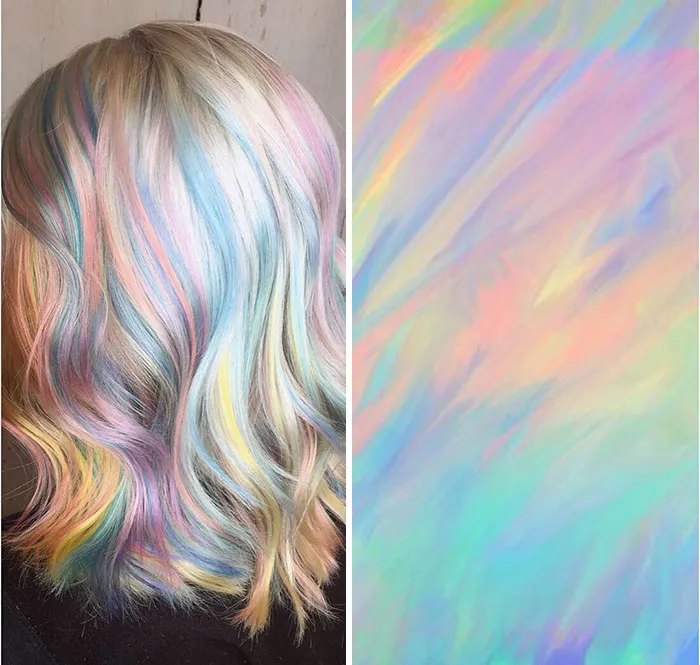 Holographic Hair Is Here And It's The Hottest Hair Trend Of 2017