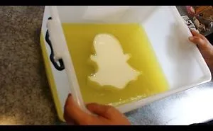 Diy Huge Gummy Snapchat Logo