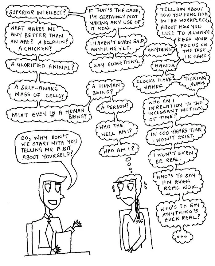 I Drew 11 Cartoons That Demonstrate The Process Of Graduating And Finding A Job