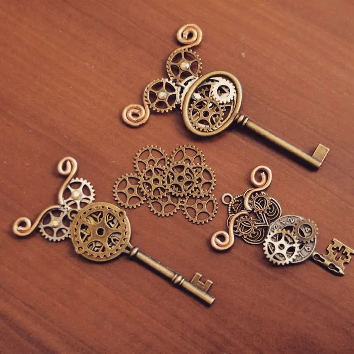 Hand Made Owl Variations On Keys