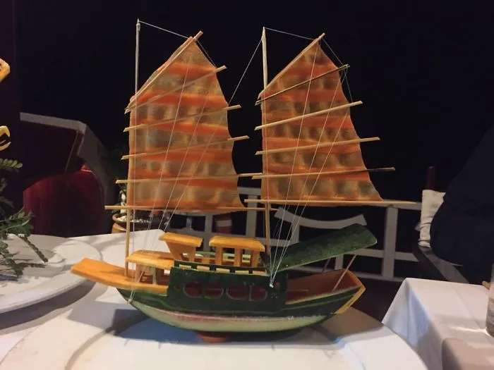 Melon/carrot Boat