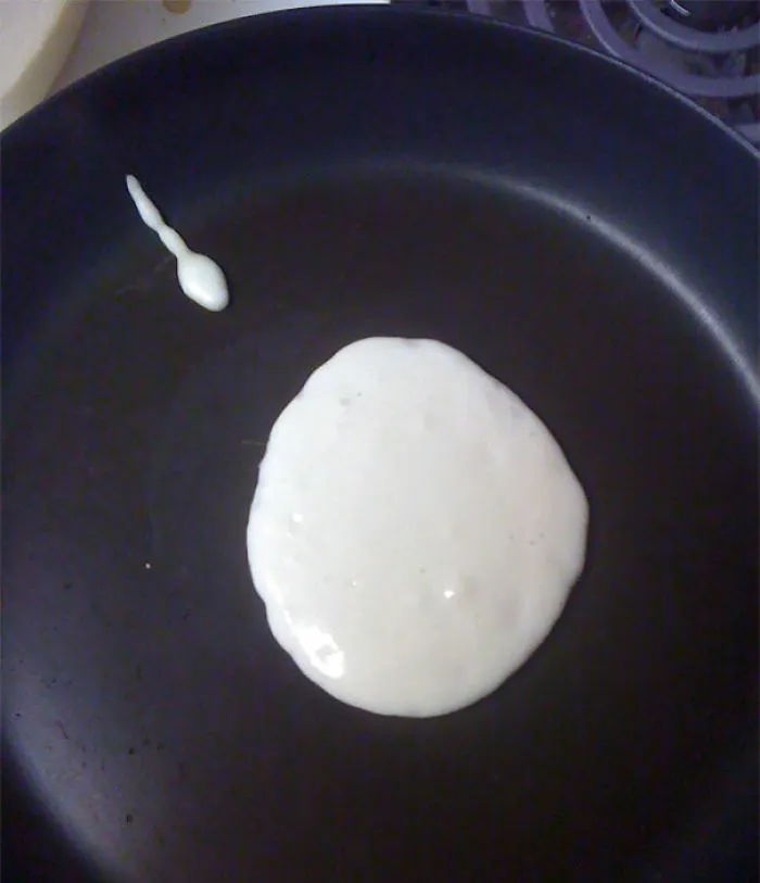So My Daughter Made Pancakes And Experienced A Stray Splatter