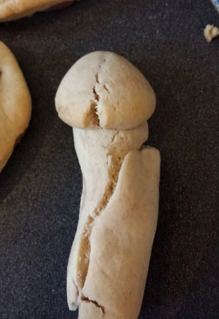 Mis hijos hicieron esta galleta pero nadie se la comió