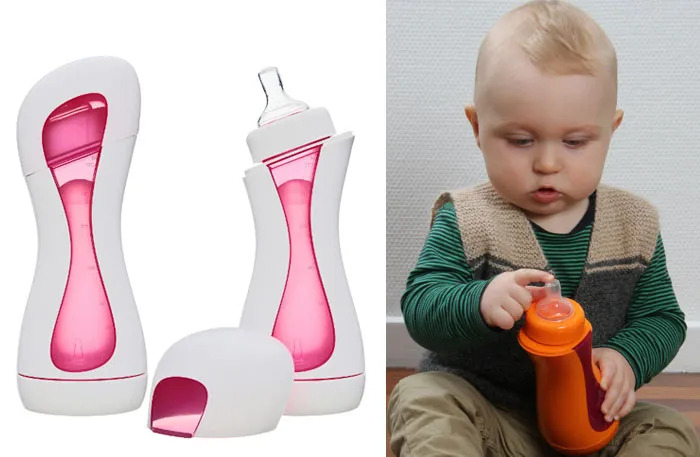 Biberon que se autocalienta en pocos minutos