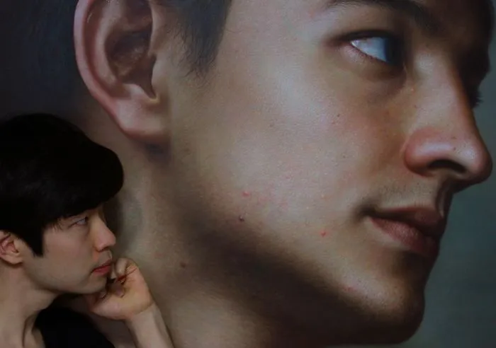 Giant Hyperrealistic Portraits By South Korean Artist Joongwon Jeong