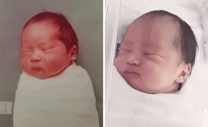 Me On The Left And My Son On The Right. 40 Years Apart