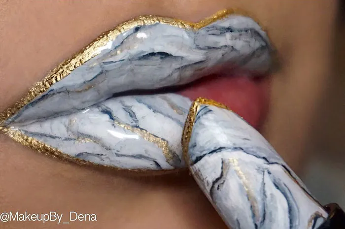 Marble Lips Are The Newest Makeup Trend Going Viral On Instagram