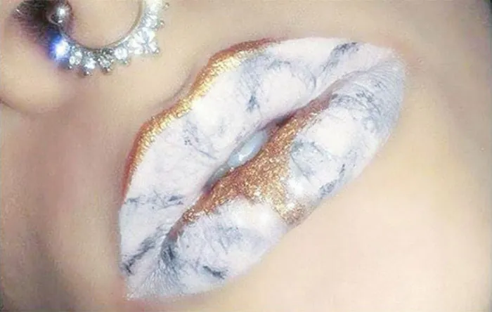 Marble Lips Are The Newest Makeup Trend Going Viral On Instagram