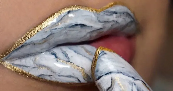 Marble Lips Are The Newest Makeup Trend Going Viral On Instagram