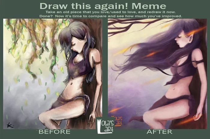 Redraw Of Zheya By Lola's Art