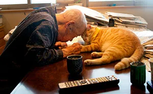I Got A Cat For My Sick And Grumpy Grandpa, And He Turned His Life Upside Down