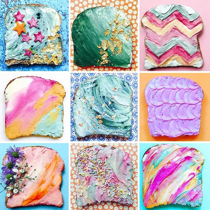 Mermaid Toast
