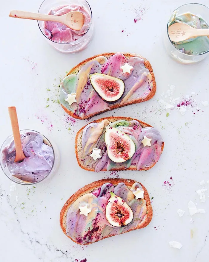 Mermaid Toast
