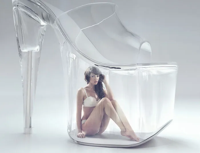Trapped Under Glass
