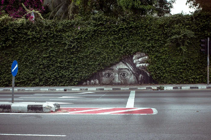 50 Amazing Street Art Installations That Cleverly Interact With Nature