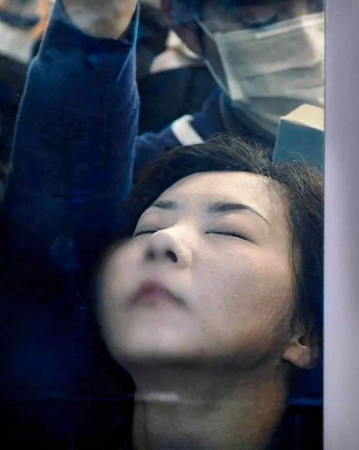 The Horrors Of Tokyo Rush Hour Commute Captured By Michael Wolf