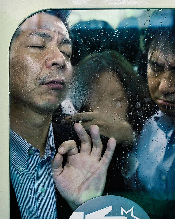 The Horrors Of Tokyo Rush Hour Commute Captured By Michael Wolf