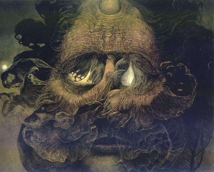 Polish Painter Who Learned To "Photograph Dreams" - His Works Will Give You Nightmares